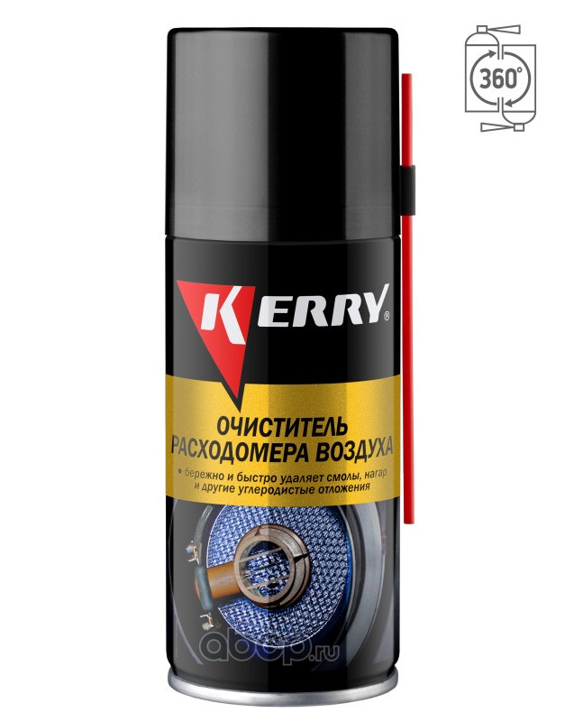 Очиститель   карбюратора, ДМРВ   "KERRY"   210 мл