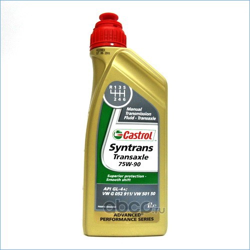 Масло трансмиссионое  CASTROL  75W-90 GL-4  1л