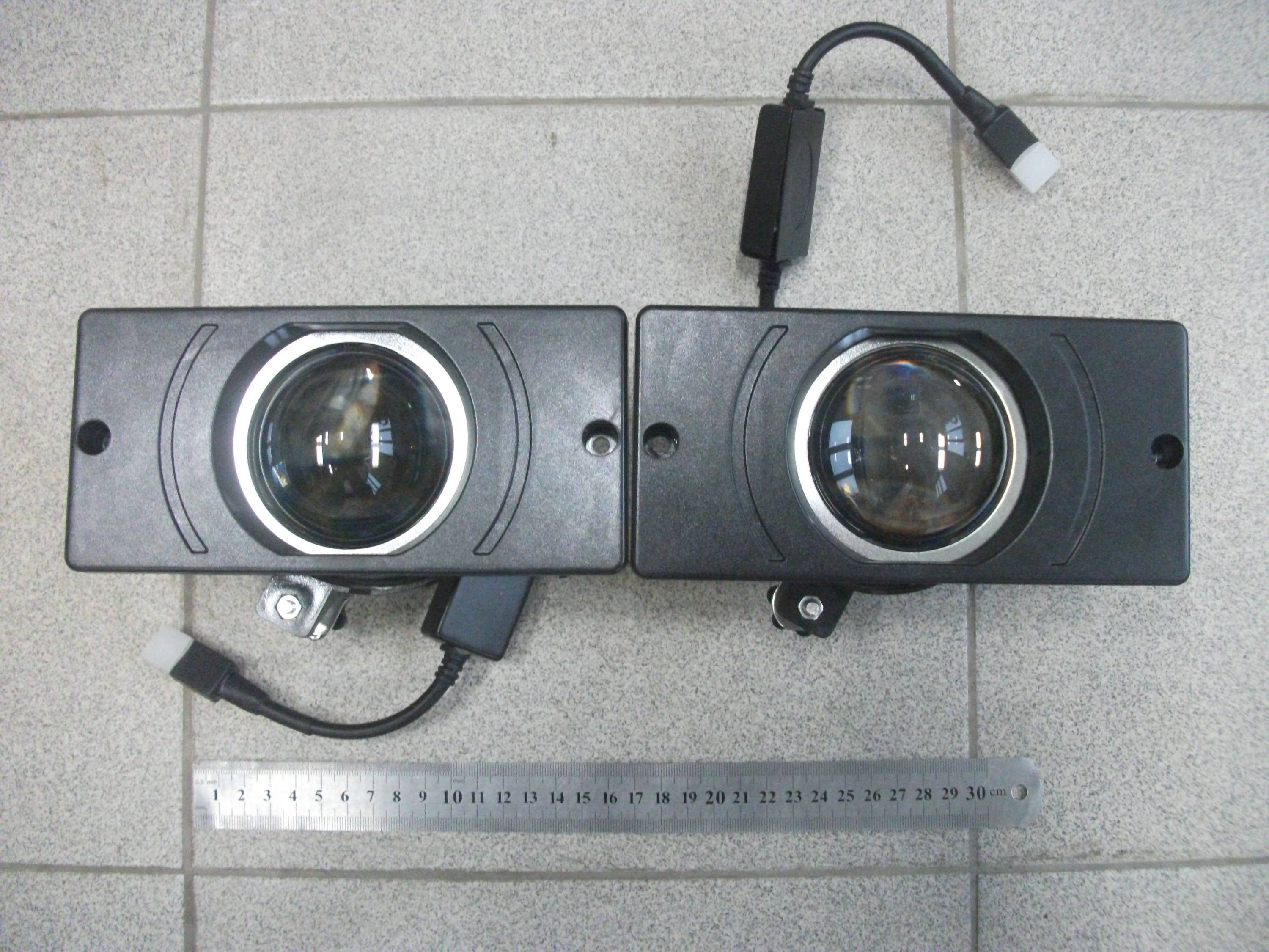Фара   Противотуманная   2110  LED   линза    ЛАЗЕР  100W