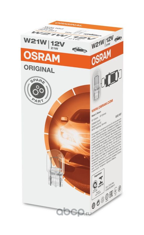 W21W 12V  W3*16d   OSRAM