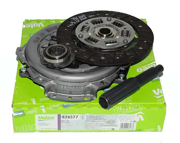 Сцепление (корзина+диск+подшипник)   Logan  1,4л   8кл. VALEO