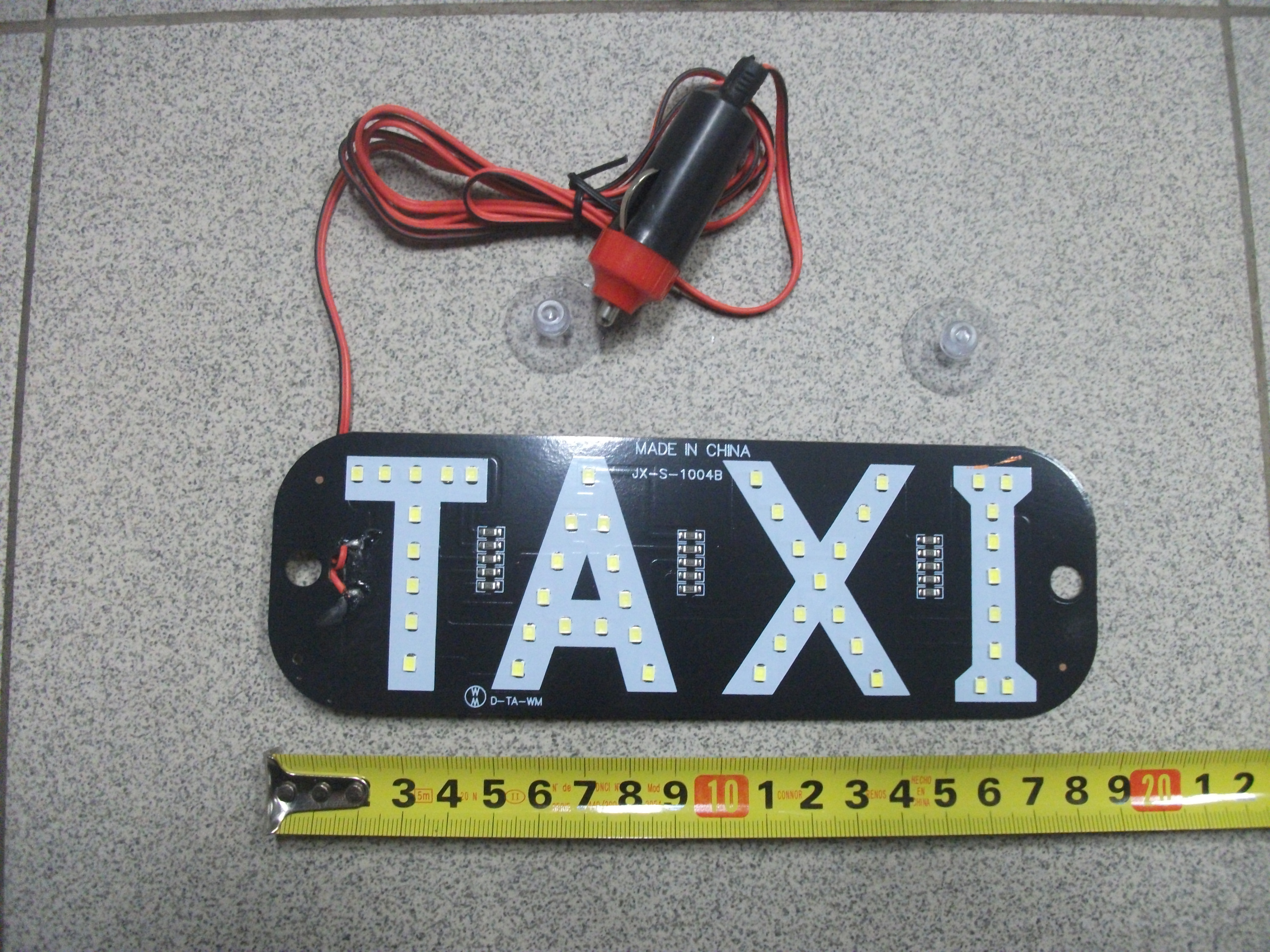ФОНАРЬ   "TAXI"  светодиодный   удлененный    БЕЛЫЙ