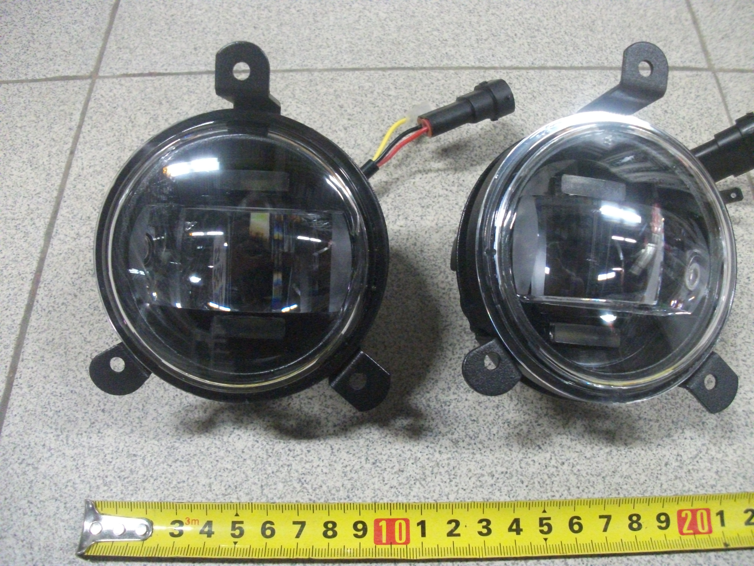 ГАЗель-3302         ФАРА противотуманная LED  +ангельские глазки   БИЗНЕС   AFL2512B-