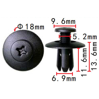 Клипса   C-3585   8615522000   HYUNDAI KIA