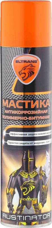 Мастика   полимерно-битумная  ELTRANS  аэрозоль  400 мл