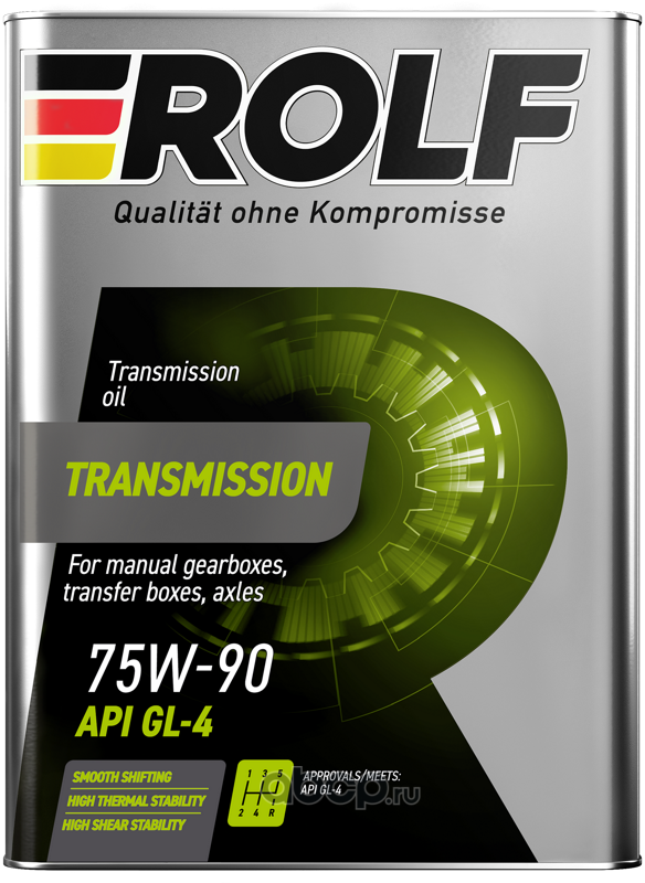 Масло трансмиссионное   ROLF  Transmission   75W-90   GL-4   1л