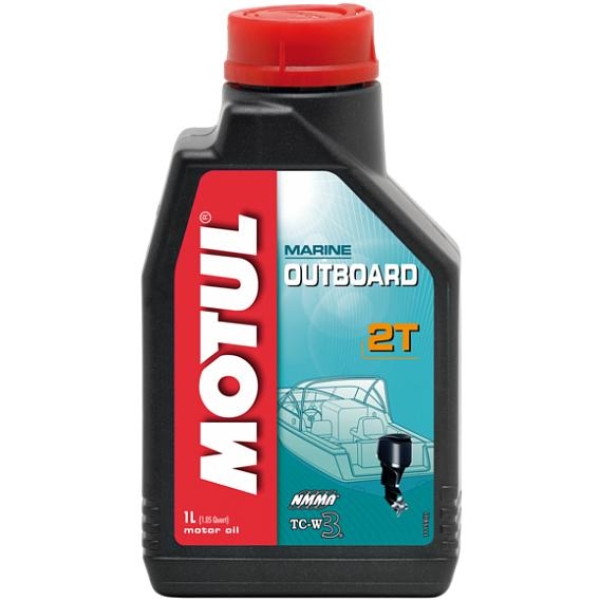 Масло моторное   MOTUL   OUTBOARD   2Т    1 л