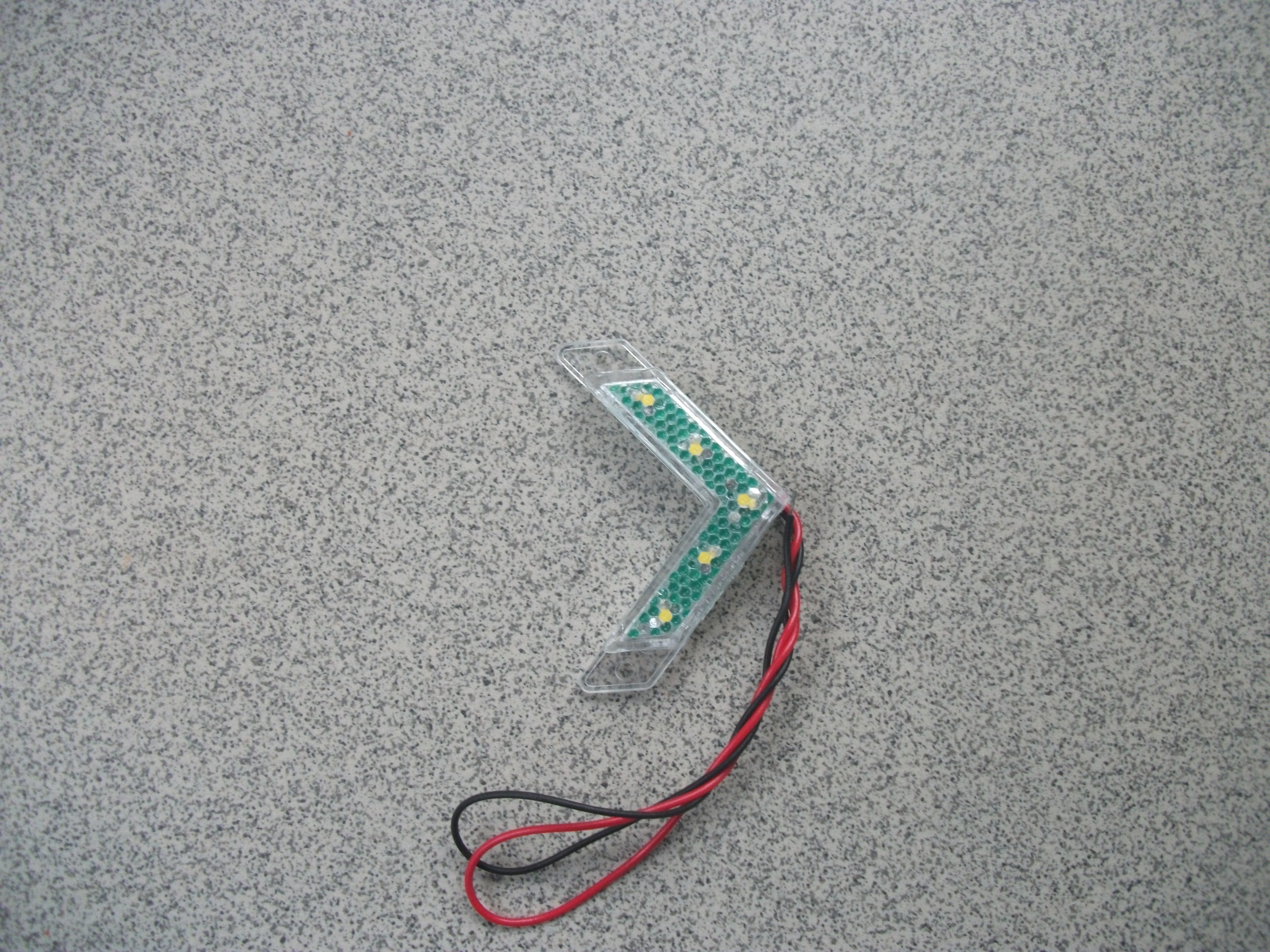 Указатель  Поворота  СТРЕЛКА   маленькая   БЕЛАЯ   5 LED   (12-24v)
