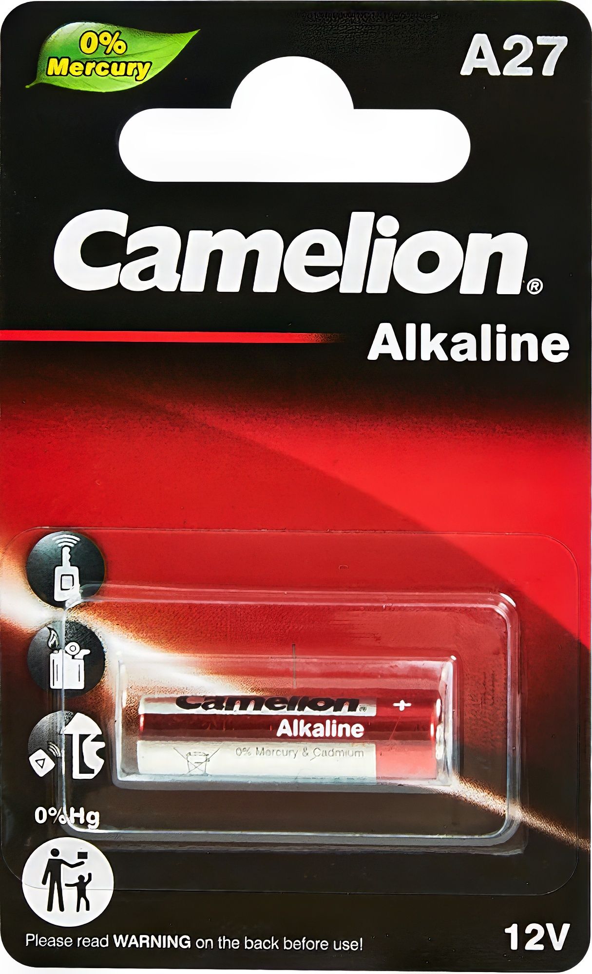 Батарейки  COMELION  A27  12v  для  брелка   1шт