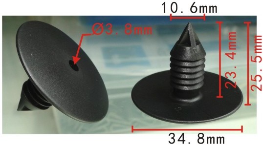 Клипса   C-1520   7703077225, 5080216  RENAULT,PEUGEOT,CITROEN   брызговик