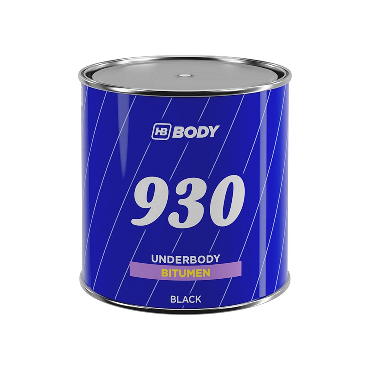 Мастика   BODY 930   антикорозийная  черная   1 кг