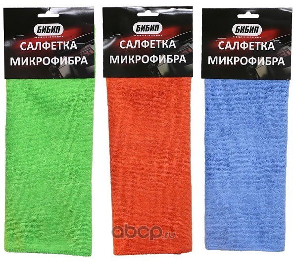 Салфетка   микрофибра  35*35см (БИБИП)