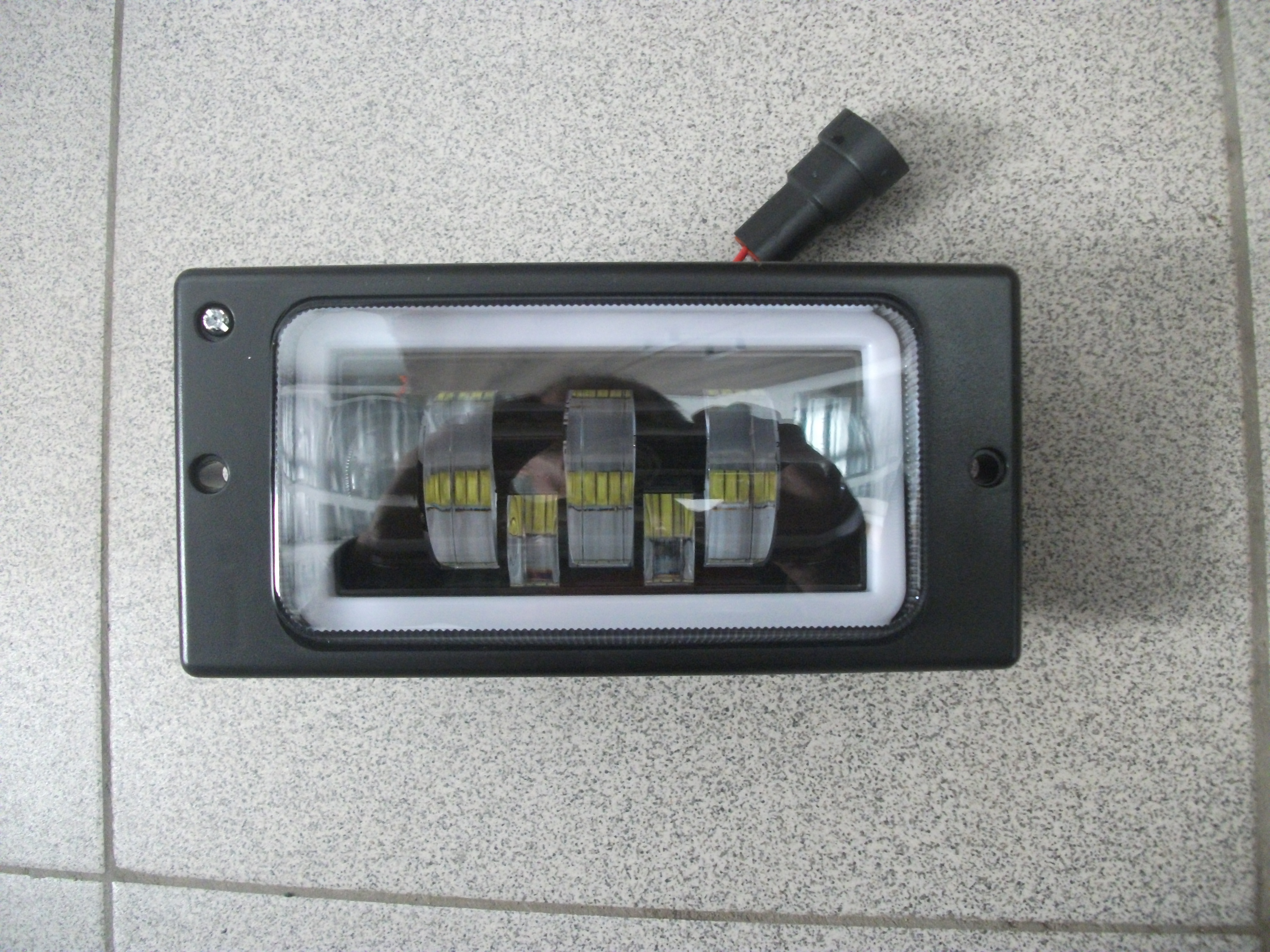 Фара   Противотуманная   2110  LED   линза    50W   (2113-50W)