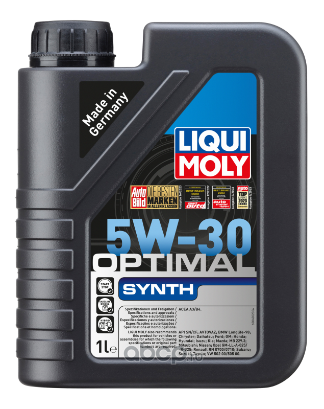Масло моторное   LiquiMoly НС-синт Optimal HT Synth 5W-30 A3/B4  1л