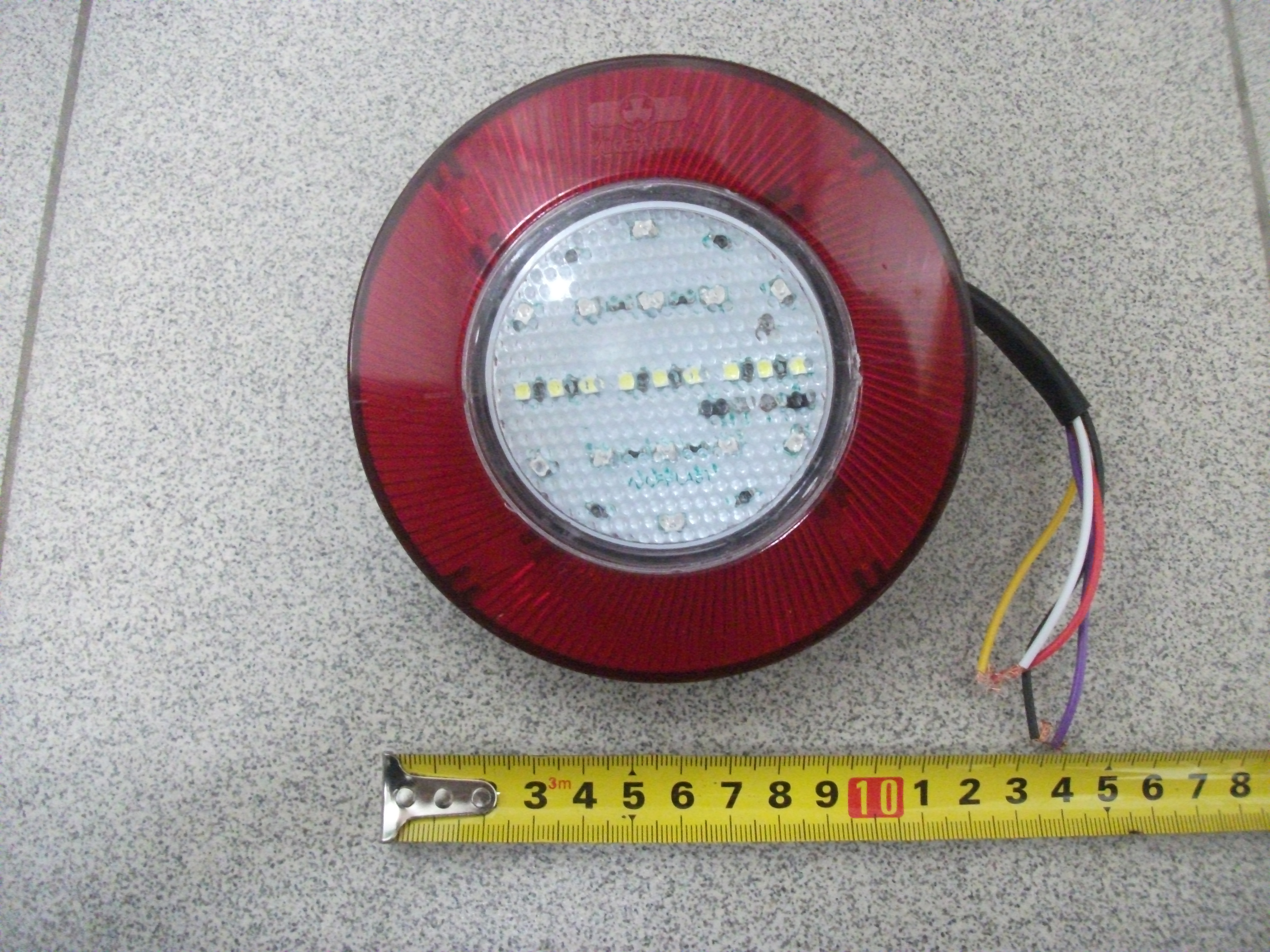Фонарь задний  LED универсальный 24V  круглый   YP-147    ТУРЦИЯ