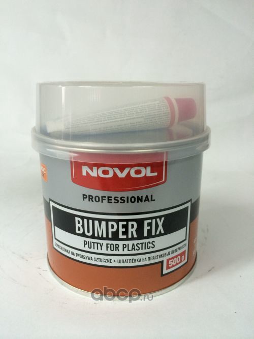 Шпатлевка   NOVOL   BUMPER FIX  для пластика  0.5 кг