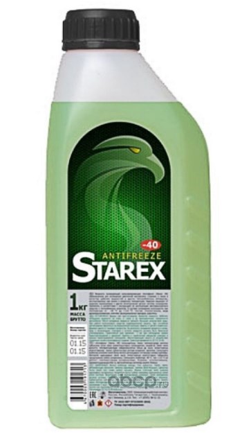 Антифриз STAREX зеленый 1кг																														