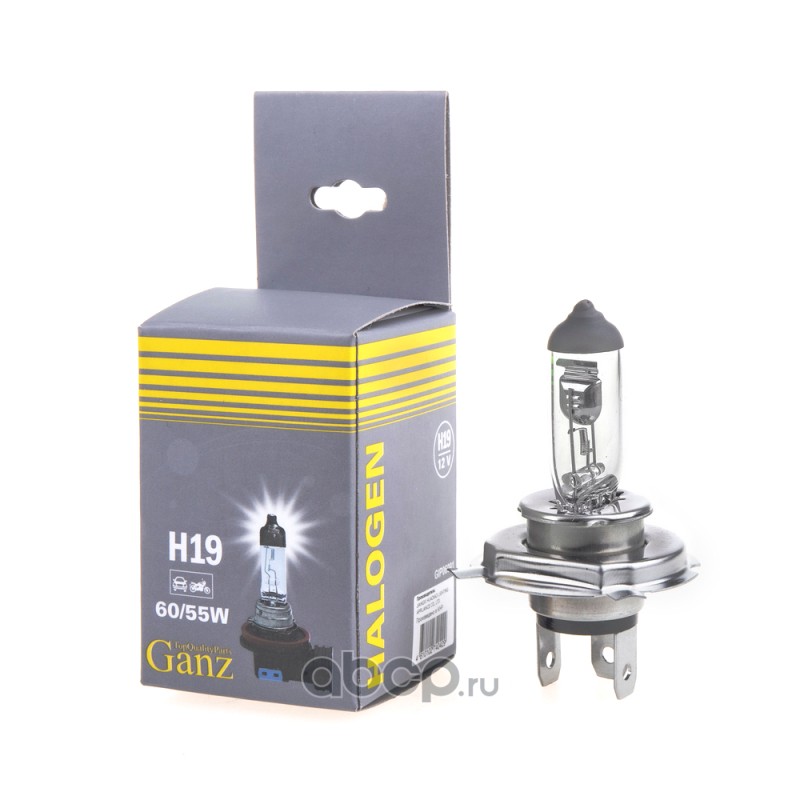 H19   12v 60/55w (PU43t). 1 шт.  GANZ