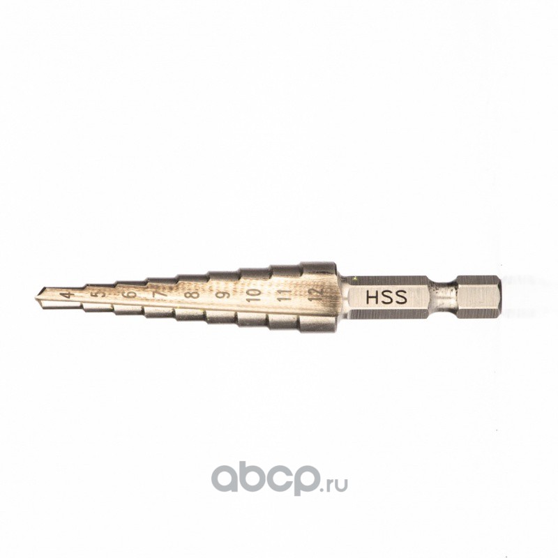 Сверло    ступенчатое 4-5-6-7-8-9-10-11-12мм шестигр. хвостовик  БАРС