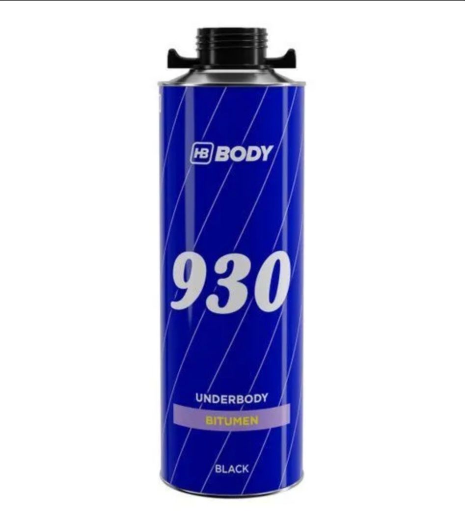Мастика   BODY 930   антикорозийная  черная   под пистолет