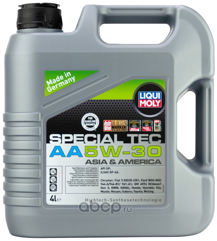 Масло моторное   LiquiMoly Синт-ое Special Tec AA 5W-30 SP GF-6A   4л
