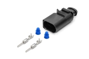 Колодка 2-х контактная 8D0973822 аккумуляторной батареи "+" VAG (Cargen)