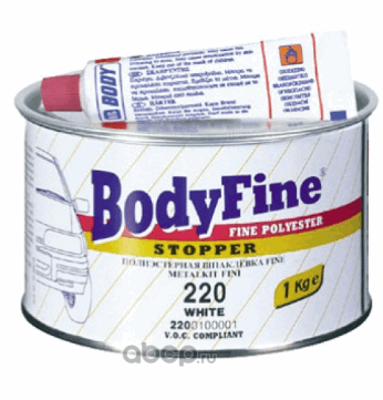 Шпатлевка   220 BODY   FINE   финишная   1 кг