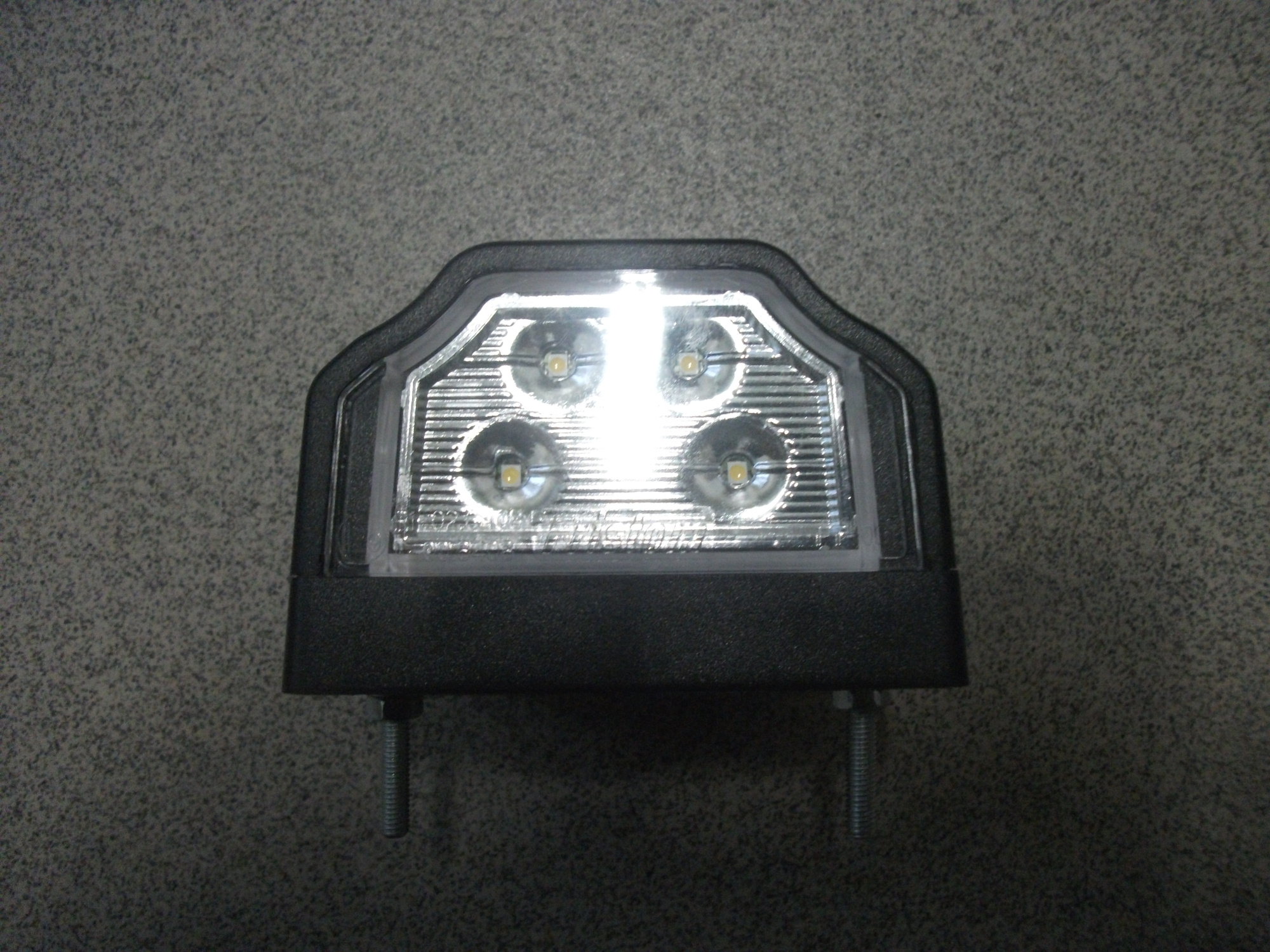 Фонарь  Подсветки  Номера  12-30v   LED  FRISTOM  4 диода Черный