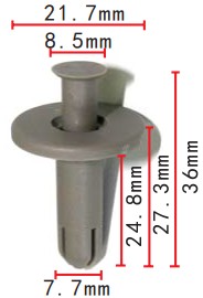 Клипса   C-3066    FD01-68-AC3, FD0168AC3