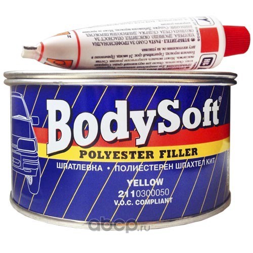 Шпатлевка   211 BODY   SOFT 2K   Полиэфирная   372гр  2112300050