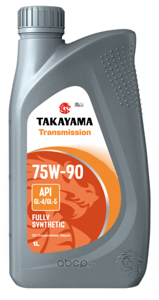 Масло трансмиссионное   TAKAYAMA  Transmission   75W-90   GL-4/GL-5   1л