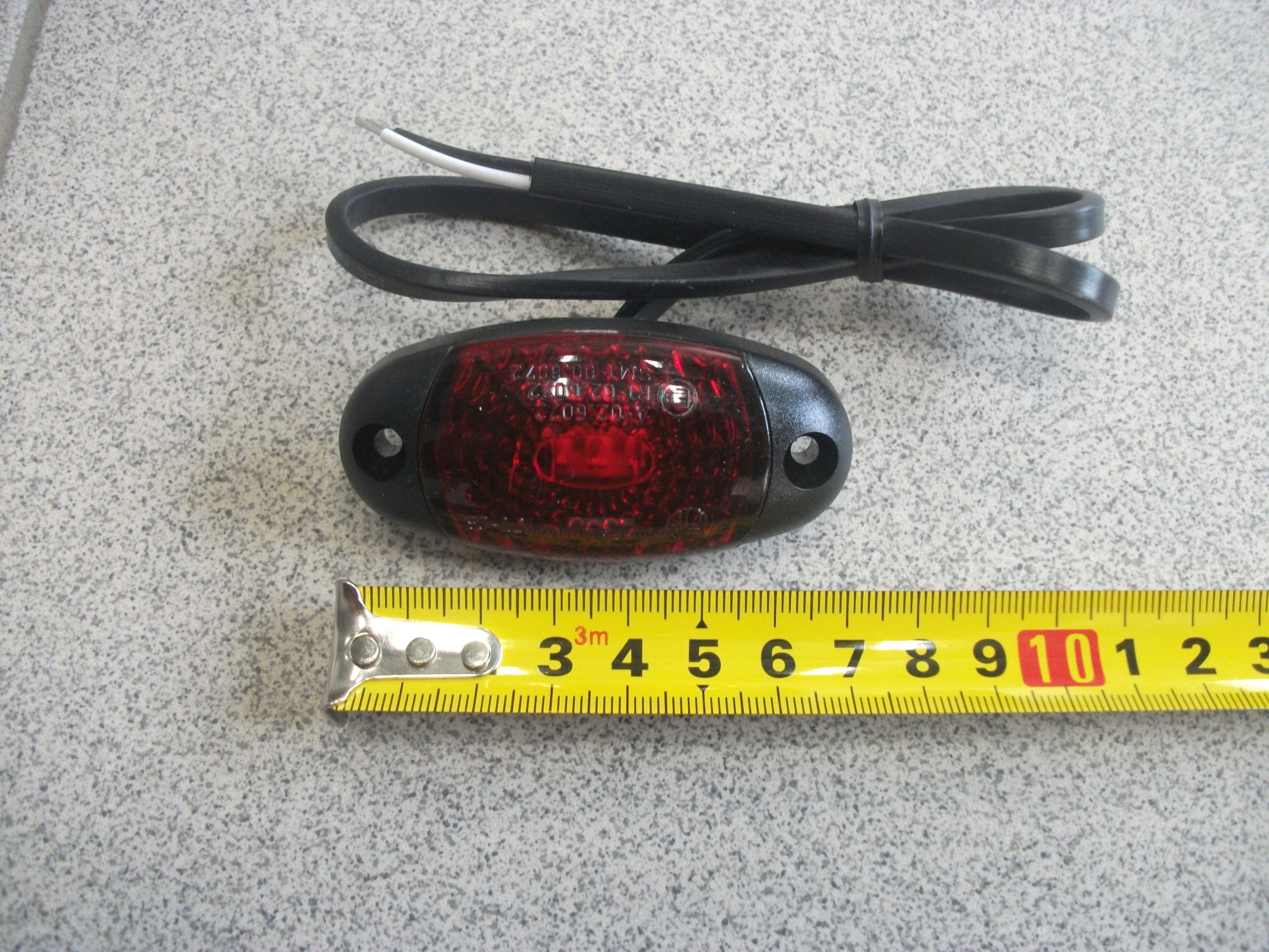 Фонарь   Габаритный  контурный   диодный   КРАСНЫЙ   FRISTOM  12-30v   FT025CLED