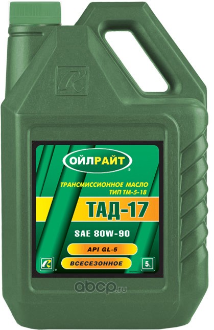 Смазка трансмиссионная    ТАД-17 ТМ-5 5л OIL-Right