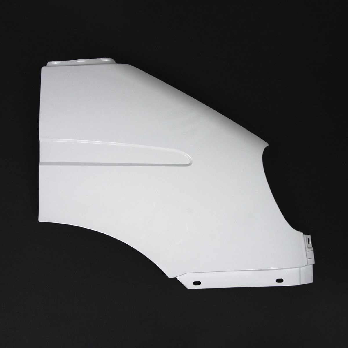 Крыло  3302-Газель  Переднее  Правое   н/об   (белое)  ПЛАСТИК