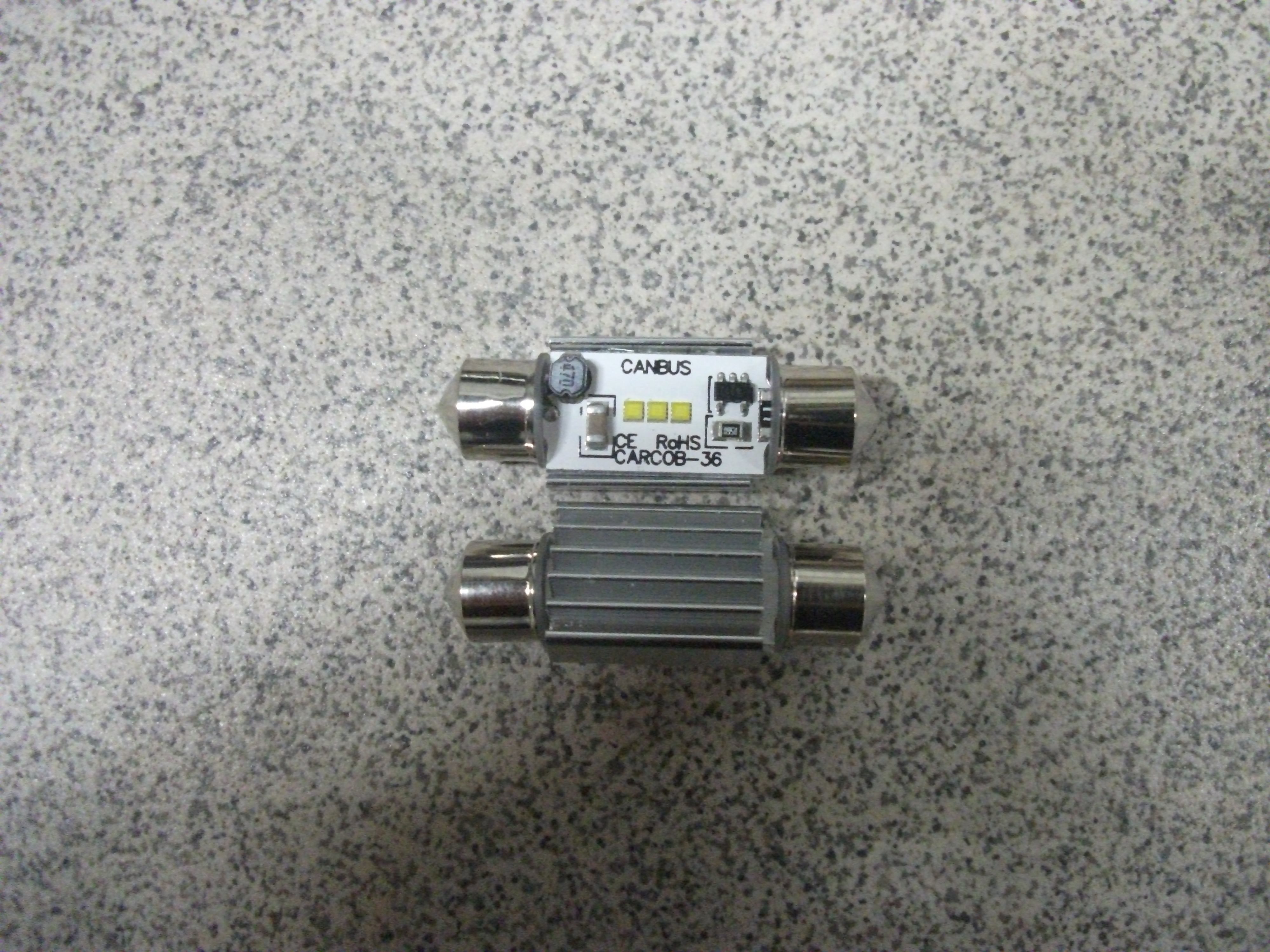 T11  Светодиод  салонный 36 мм   3 SMD  Philips  12-24V  обманка 