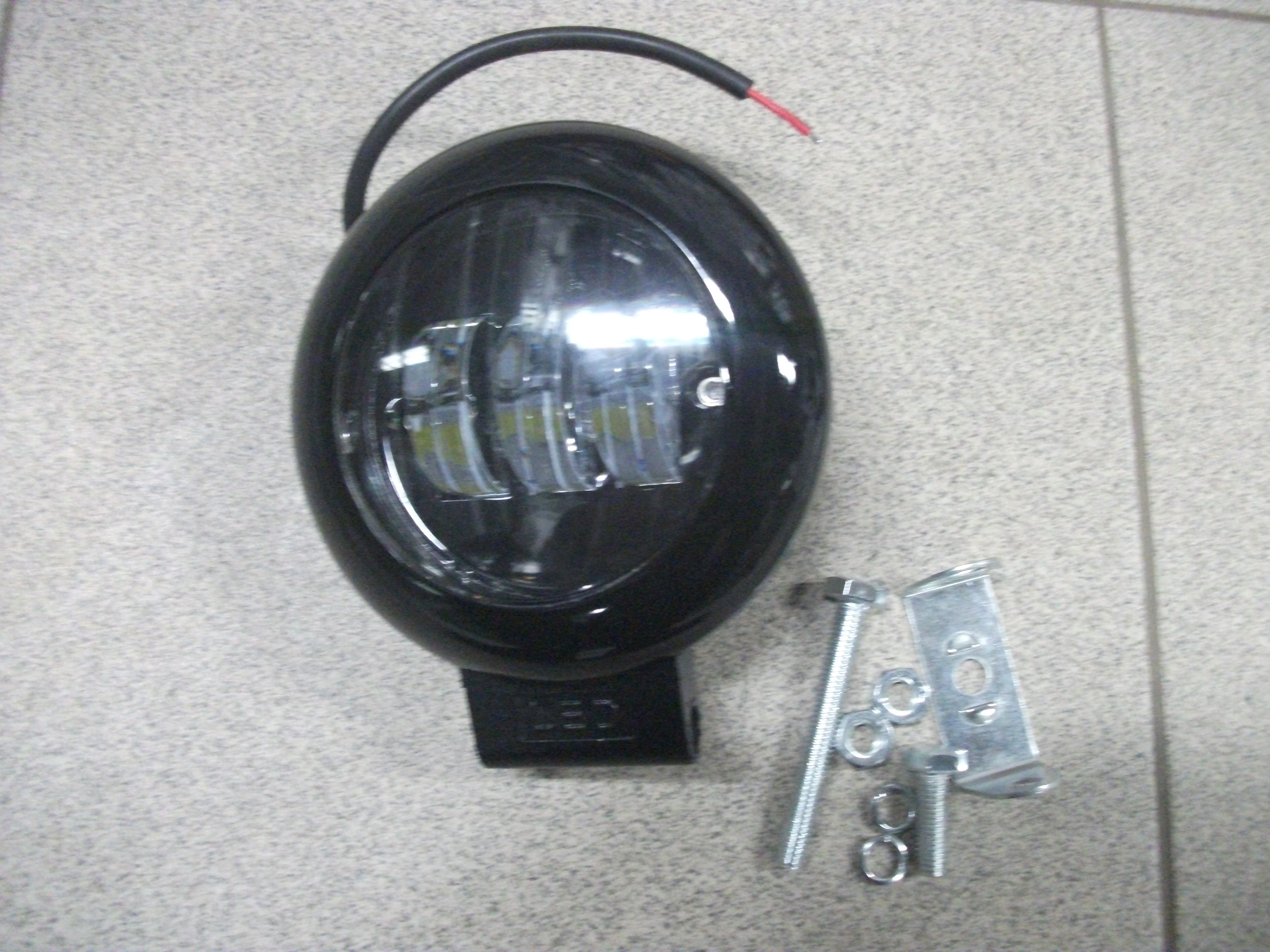 Фара   Противотуманная   30W-CIR-BLACK   LED    (круглая)  G0017