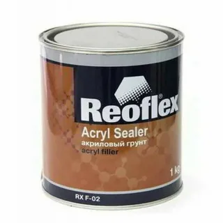 Грунтовка  акриловая   REOFLEX 1K  (1л)  серый