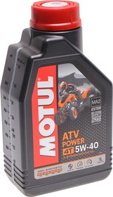 Масло моторное   MOTUL   ATV  POVER   4Т   5W-40    1 л