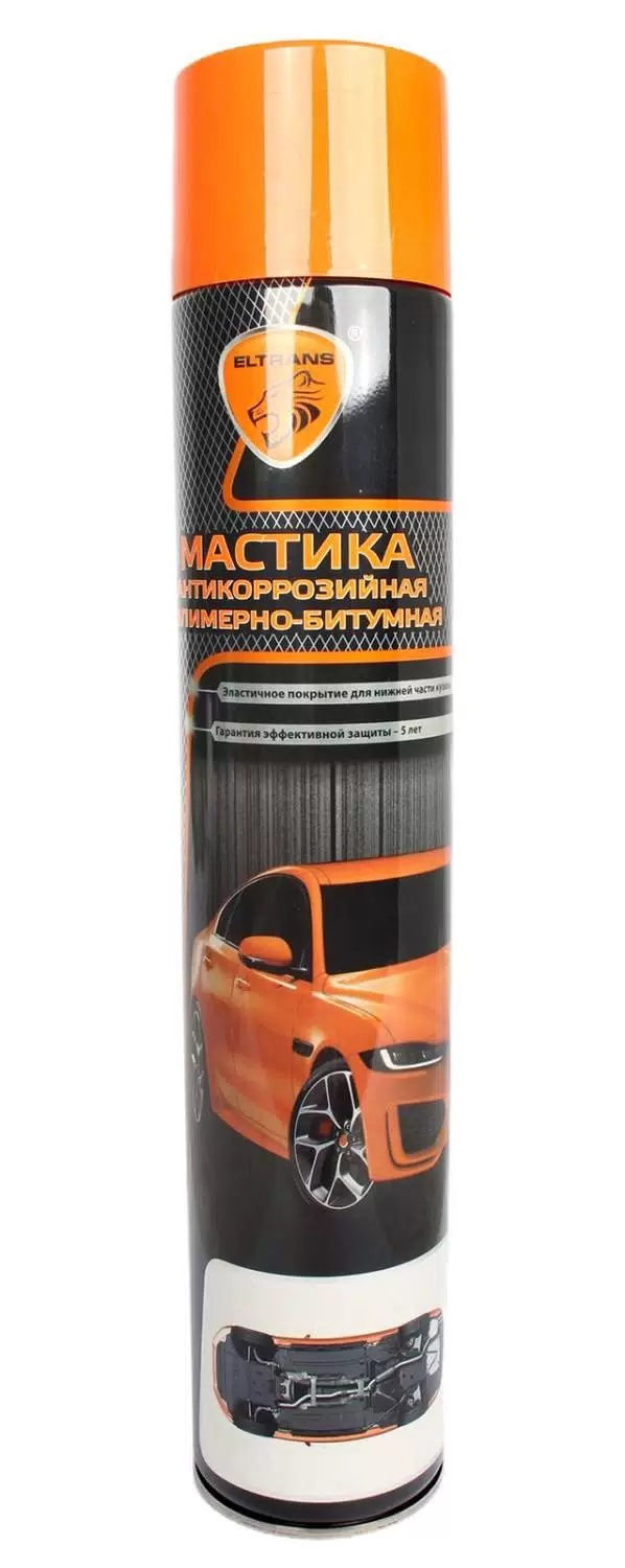 Мастика   полимерно-битумная  ELTRANS  аэрозоль  1000 мл