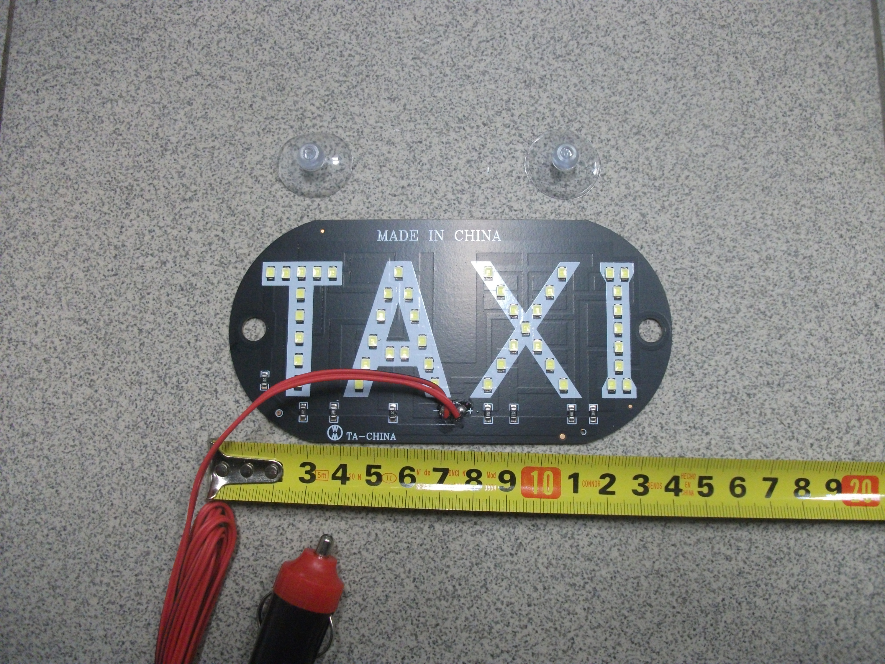 ФОНАРЬ   "TAXI"  светодиодный    БЕЛЫЙ