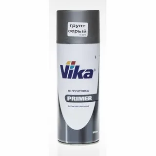Грунтовка  аэрозоль   СЕРАЯ   (0,5 л)   PRIMER  VIKA