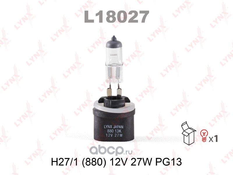 H27/1   12v 27w   LYNXauto