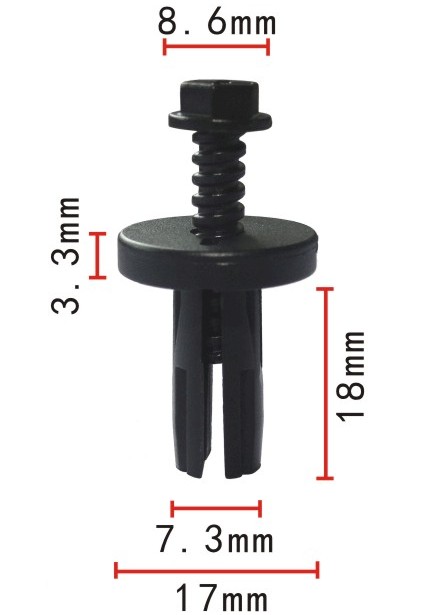 Клипса   C-0214    63844-01A99, 6384401A99