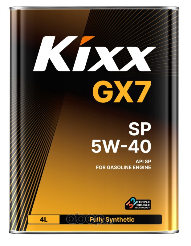 Масло моторное Kixx GX7 SP 5W-40  4 л